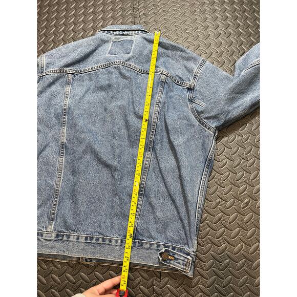 Vintage Levi's 70507-0389 Denim Trucker Jacket Men's Size Large Made in USA - Picture 6 of 9